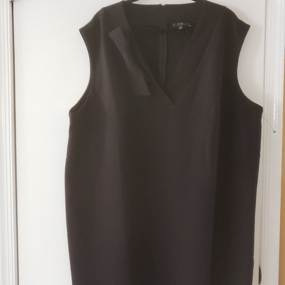 Eloquii Bow Detail Dress - Picture 1 of 7